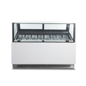 10 Trays Popsicle Display Ice Cream Freezers R404A For Restaurant