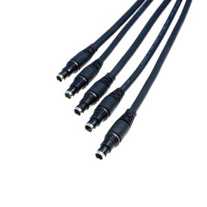 102F Body Styles Series Short Type Metal Push Pull Circular Cable Mount Plug