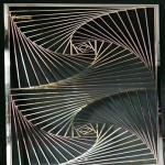 PVD Color Coating Customized Size Popular Metal Room Divider