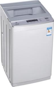 China Electric Black Top Loading Fully Automatic Washing Machine With Glass Cover factory