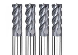 China 4 Flute Carbide End Mill High Speed High Hardness Long Service Life factory