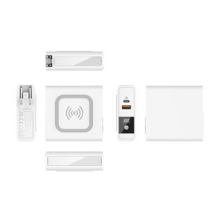 8000mAh Wall Charger Power Bank With Fast Wireless Charging