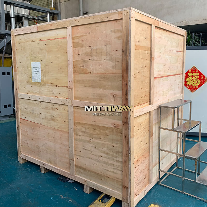 Automatic Poly Bag Inserter Machine Moulding Bag Maker Inserter