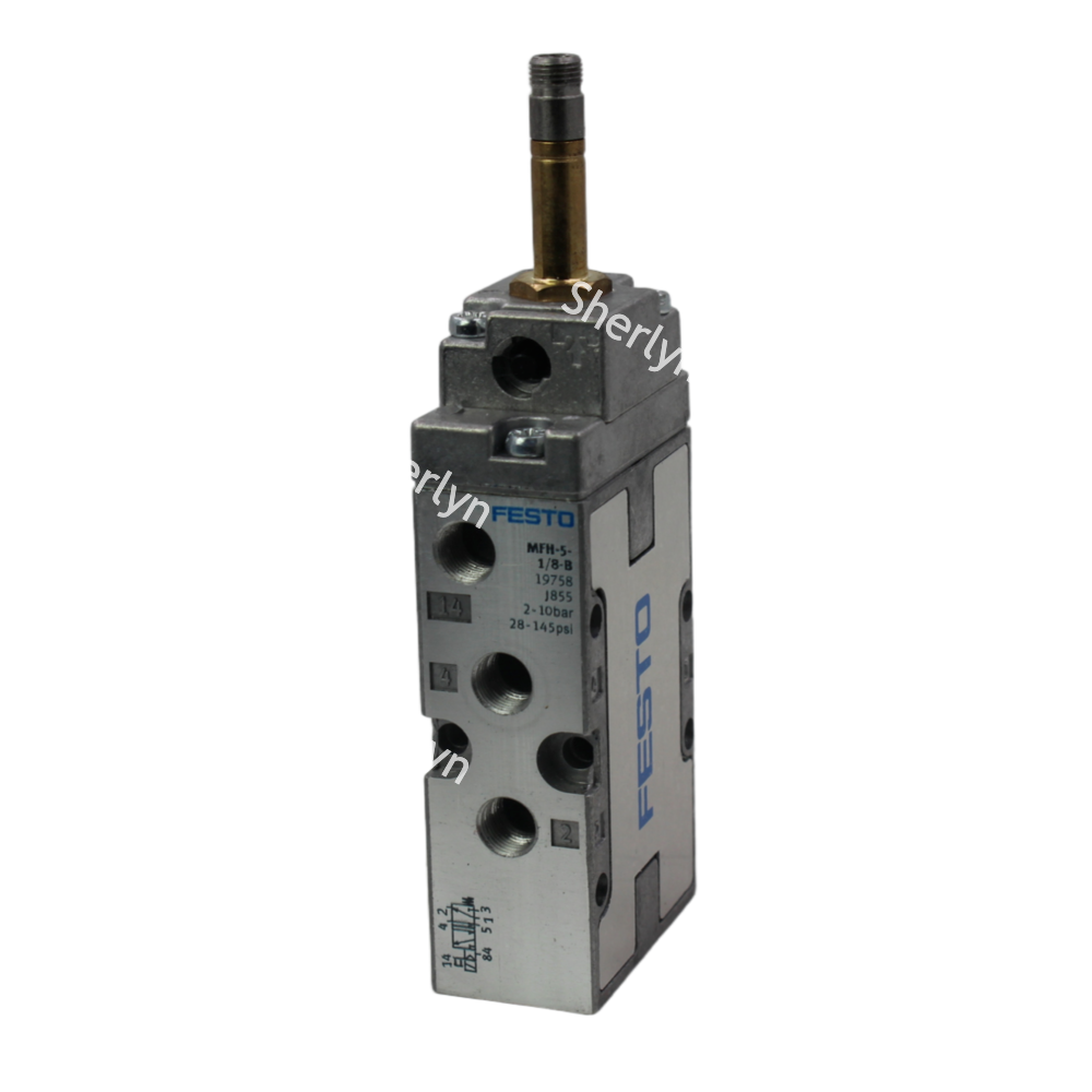 MFH-3-1/8 FESTO Classic Tiger Series Power Valves3/2 - 3 Way, 2 Position Valves, Piloted, G 1/8 Or 1/8" NPT