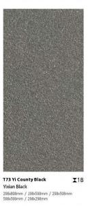 China Black 300x600x18mm Outside Floor Paving Porcelain Tile For Courtyard factory