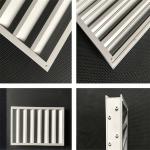 132mm High Aluminum Sun Louver Multifunctional Outdoor Louvered Shutters