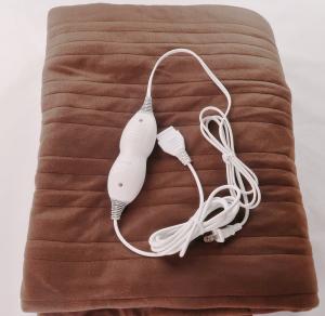 China 200W Polyester Electric Heating Blanket With NTC PTC Heating Wire factory