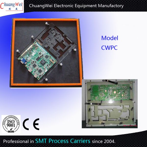 China Wave Solder Pallet with Double Slots / Customize Dimension &amp; Adjustable factory