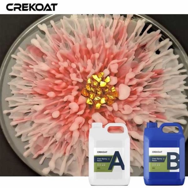 China Glossy Finish Clear Liquid Casting Resin Versatile For Crafts factory