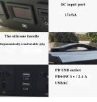 Outdoor power supply Portable 220V mobile emergency power supply 1500W