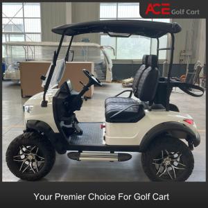 China 14inch Steel Frame Electric Golf Cart With 5kw AC Motor 80km Range 8h Charging Time factory