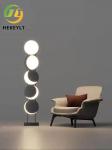 Nordic Art Spherical Decorative Floor Lamp Simple Creative For Showroom Bedroom