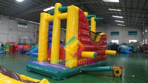 China 6x4x3m Inflatable Jump Bouncy Castle House With Custom Logo factory