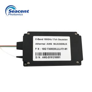 China Compact Size O Band Athermal AWG Module 17CH 150GHZ High Uniformity factory