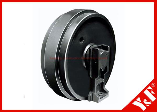 Black or Yellow Customized Komatsu Front Idler Excavator Undercarriage Parts for