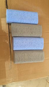 China oval shape pet hair removal pumice stone factory