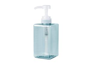 China Refillable Cosmetic Pump Bottles Empty Plastic Lotion Containers 450ml factory