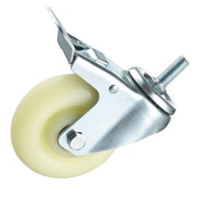 China 4 Inch Lockable Castors Nylon Castors Furniture Wheels Swivel Caster Wheels factory