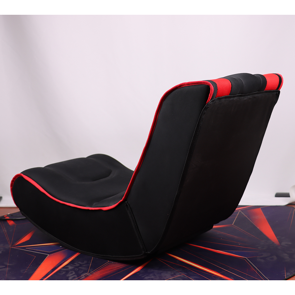 Foldable Ergonomic Rocker Racing Gaming Chair with Onboard Speakers 17x31.5x31.5 inches