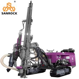 China 35KN Lifting Force Mining Borehole Drilling Machine Top Hammer Drilling Rig factory
