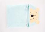 Velour Terry Breathable Unisex Swaddle Blanket , Sleeping Baby Swaddle Sheets