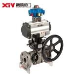 Return refunds 900lb 3PC High Pressure Forged Steel Ball Valve Straight Through