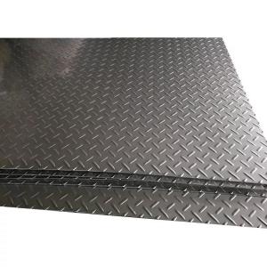 China Q235 Galvanized Metal Chequered Plate 3m-6m PPGI Checker Plate Metal Sheet factory