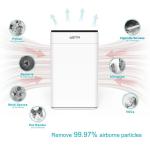 40m2 Pm2.5 Smoke Activated Charcoal Air Purifier ROHS