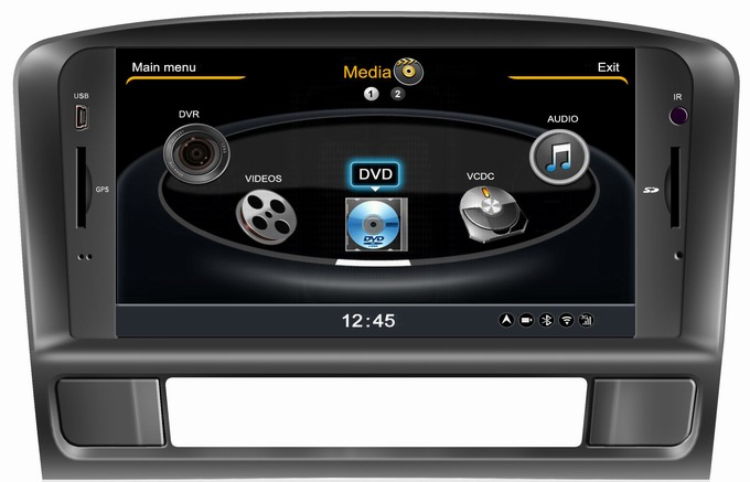 Ouchuangbo car GPS for Opel Astra J 2010-2011 with 1G CPU 1080P 3G Host HD S100 screen audio video player