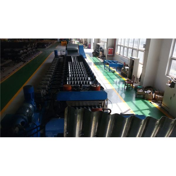 1.5mm Stud And Track Roll Forming Machine , Arched Roof Panel Roll Forming Machine
