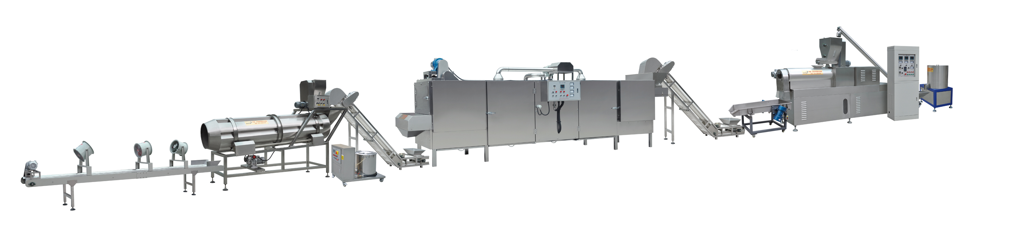 Small Dry Pedigree Dog Food Pellet Extrusion Equipment with Delta Inverter Technology