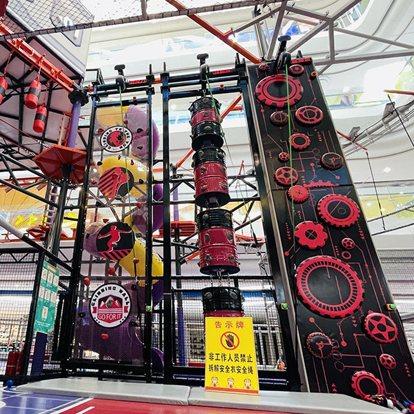 Multi styles indoor rock climbing equipment playground For Kids and Adults