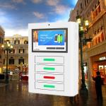 Fast Charge Multi Cell Phone Charging Stations With Secure Locker For Restaurant