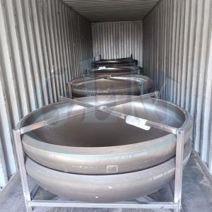 China Seamless Carbon Steel Ellipsoidal Dish Head For Shall Cover factory