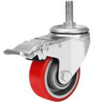 Heavy Duty PU Caster Wheel for Sewing Machine Load 100kg/110kg/130kg Ball