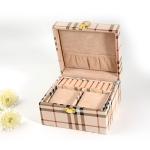 Jewelry display Box PU Leather Storage Case