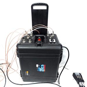 China Outdoor Waterproof Drone Signal Jammer for 190 Watt High Power Long Distance 3000m factory