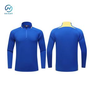 China Personalized Soccer Jersey with Team Logo Custom Football Shirt in Purple or White Comfortable Stylish factory