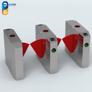 China Soft Wing DC Motor Optical Flap Barrier Turnstile 5000000 Times factory