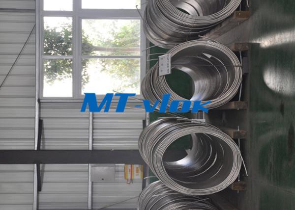 ASTM A213 / A269 S30400 / S31600 Stainless Steel Coiled Tubing / Stainless Steel