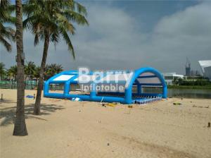 China 20X18X7M or OEM ODM large inflatable tent , inflatable event shelter PVC Tarpaulin factory