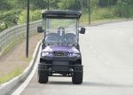 Energy Saving 4 Seater Battery Powered Car Golf Cart With Brake System