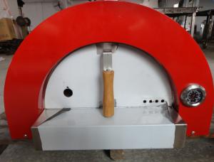 China Large Stainless Steel Wood Fired Pizza Oven Multi-Burner System factory