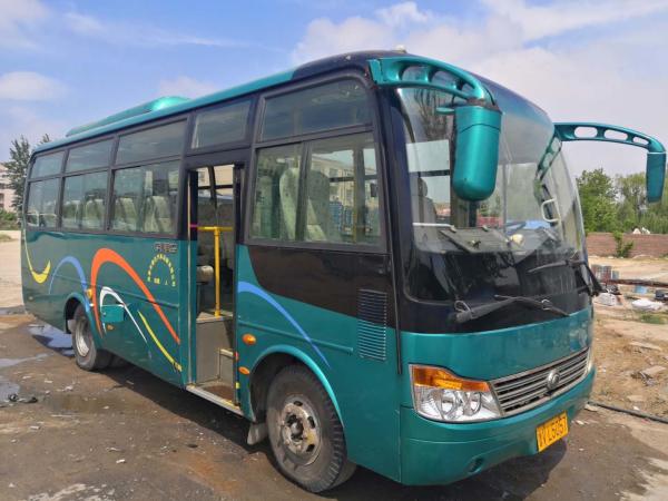 ZK6752d Used Passenger Bus Long Distance Buses 7500mm Bus Length 100km/H Max