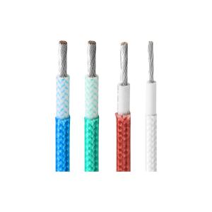 China 2.5mm 4mm 6mm Silicone Flexible Electrical Wire 8AWG - 18AWG Tinned Copper Solid Stranded factory