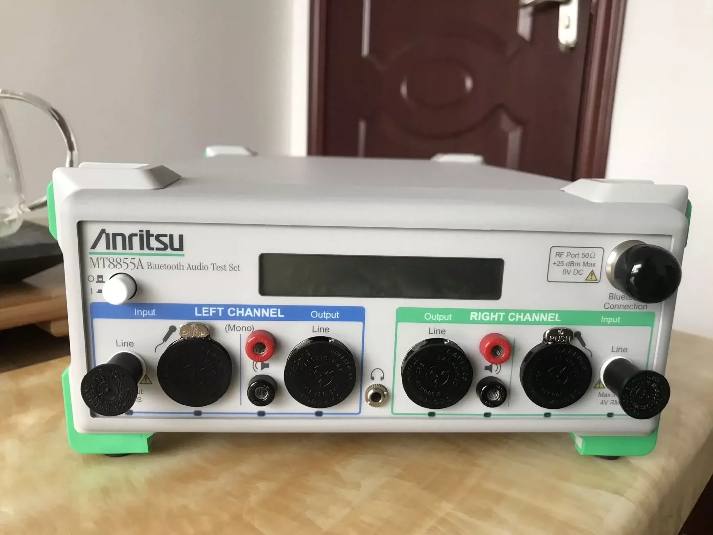 20 Hz–20 kHz Bluetooth Audio Test Set with A2DP/HFP/HSP Support Anritsu MT8855A