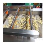 128 Customized Full Automatic Frozen French Fries Production Line Potato Fries