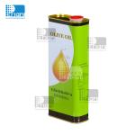 Customized Printing Cooking 3L Olive Oil Tin Cans Perfect for Food Packaging