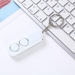 Plastic Kids Self Defense Keychain 120 DB 40g Home Alarm Elderly Four Colors For
