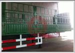 Double Tyre Container Transport Trailer Heavy Duty Submerged Arc Welding